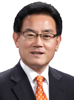 '군민과 함께 아파하며 섬기는 군수'