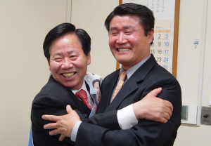 석호익-박중보 후보 단일화 