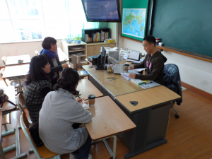 왜관초등, 학부모 서비스 이용 상담 실시