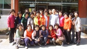 새살림봉사회 '연꽃피는 집'에서 봉사