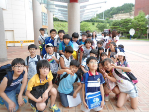 왜관동부초등, 경북도과학교육원 체험학습 실시