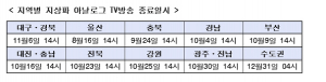 아날로그 TV방송 경북 11월 6일 종료
