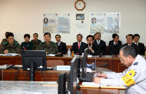 기산면, 모범 방위지원본부 선정