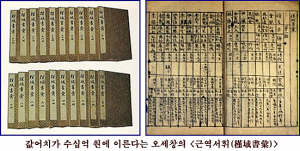 값어치가 수십억 원에 이른다는 오세창의 '근역서휘'