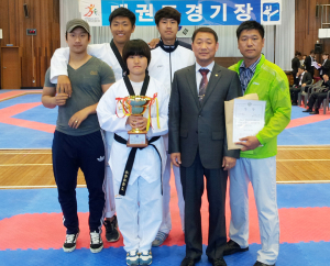 경북과학대 신나예양, 도민체전 등에서 태권도 금맥 잇다