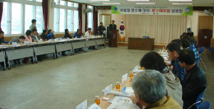 칠곡군, 읍·면 순회 풍수해보험 상품 홍보 실시