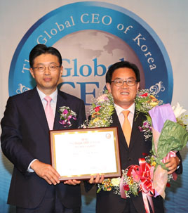 백선기 칠곡군수 2013 대한민국 글로벌 CEO 선정