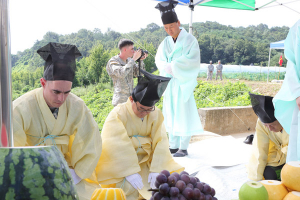 303고지 전투 희생 미군 '한미 합동위령제' 열어