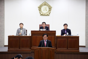 백선기 칠곡군수, 군의회서 시정연설