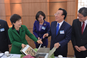 경북 찾은 박대통령 