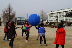 석적초등, 뉴스포츠 활동으로 학생들 활동량 높여