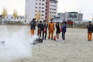 석전중학교, 칠곡소방서와 함께하는 소방훈련 실시
