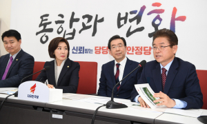 이철우 지사, 4당 원내대표 만나 SK 하이닉스 유치 건의
