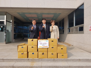 동명면 청원목장 대표, 사회복지시설에 사골 전달