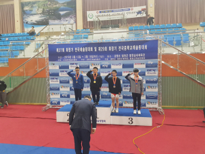 석전중, 제29회 회장기전국중학교레슬링대회에서 금메달