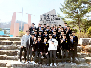 순심고, 충북 음성 꽃동네 봉사활동