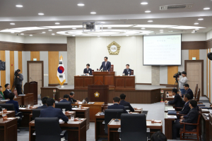 칠곡군의회 제255회 임시회 폐회