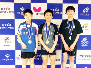 왜관초등 탁구부 화려한 비상 '개인전 전국 3위'