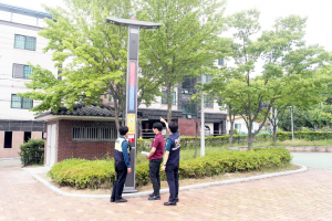 칠곡경찰서, 여성안심귀갓길 등 범죄예방시설물 점검