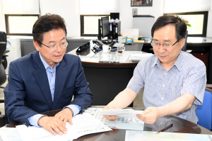 이철우 경북도지사, 과기부 방문해 미래산업 현안 건의