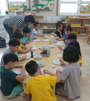 학림초등, 교실로 찾아 오는 도예수업 실시