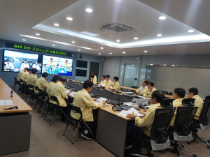칠곡군, 제8호 태풍 ‘프란시스코’ 대비 상황판단회의 개최