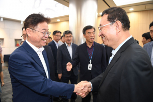 이철우 지사,, 중국 문화여유부 대표단 만나... 문화재 보호 및 문화관광 정책 소개