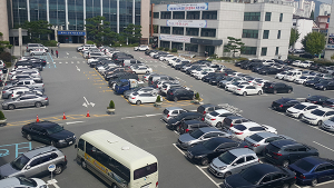 군청 내 고질적 주차난 해소 기대