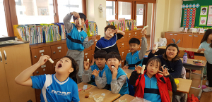 대교초, 11월 11일 농업인의 날에 가래떡 데이 운영