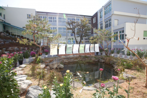 순심중, 국화꽃 재배로 인성교육 실시