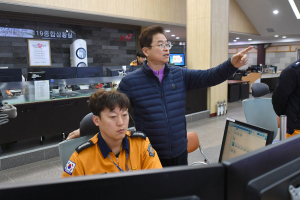 이철우 도지사, 설 연휴도 쉼 없이...  연휴상황 점검