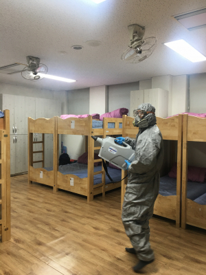 칠곡경찰서 코로나19 확산 방지에 총력