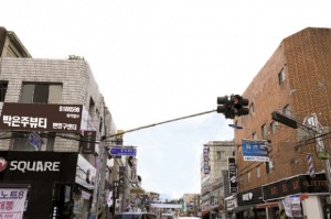 왜관1번가 전선·전봇대 없어진다