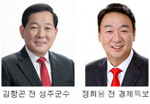미래통합당 후보 김항곤 정희용 경선