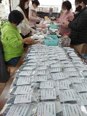 칠곡경찰서, 북삼 여성자율방범대 ‘수제마스크’ 제작 전달