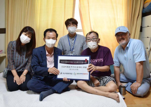 칠곡군장애인복지관, 아산사회복지재단 긴급지원 기금 전달