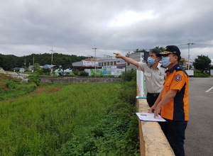경상북도 소방본부장, 지천119안전센터 신축부지 현장 방문