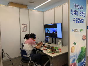 ‘2020년 경북 농식품 온라인 수출상담회' 개최