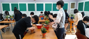 왜관중, 녹색환경교육 선도학교 운영