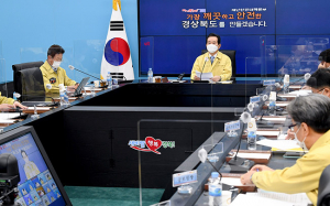 이철우 도지사, 코로나19 대응... 중앙과의 호흡 빛났다