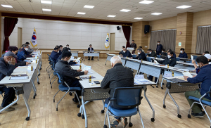 지천면, 시가 있는 색다른 이장 회의 개최