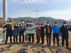 지천면 지역사회보장협의체, 행복텃밭 가꾸기 사업 실시