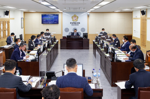경북도의회 건설소방위, 21년도 제1회 추가경정 예산안 심사