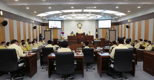 칠곡군의회, 제274회 행정사무감사 실시