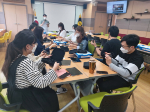 북삼초 교사, 스마트 기기 활용 중심 STEAM 융합 수업 연수