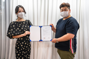 카페 ‘읍천리382’ 전국으로 향수 자극<br>‘퍼스널스피치’와 업무협약···상생의 공동체 문화 조성