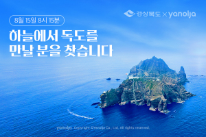 울릉도·독도를 하늘에서 직접 볼 수 있다고?