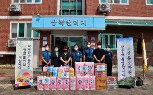 칠곡경찰서 추석 전 사회복지시설 위문품 전달