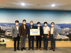 국제로타리 3700지구, 왜관로타리클럽 추석맞이 저소득층 후원금 전달