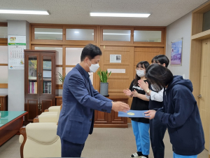 약목중학교 제39회 경상북도청소년과학탐구대회 수상